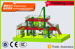 Usine de granulés d'alimentation de 5 tonnes par heure