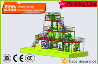 Usine de granulés d'alimentation de 10 tonnes par heure