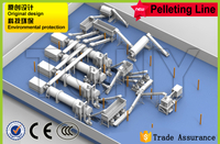 Ligne de granulés de sciure 9-12T/H